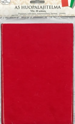 A5 Huopalajitelma Joulu 10Ark/Pkt