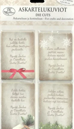 Askartelukuvio Joulutoivotukset Natur