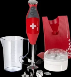 Bamix Swissline Sauvasekoitin 200W, Punainen