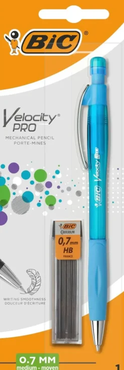 Bic Velocity Pro Lyijytaytekyna 0,7 + Tayttolyijyt 12Kpl Lajitelma