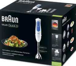 Braun Mq3025Wh Spaghetti Multiquick3 Sauvasekoitinsarja