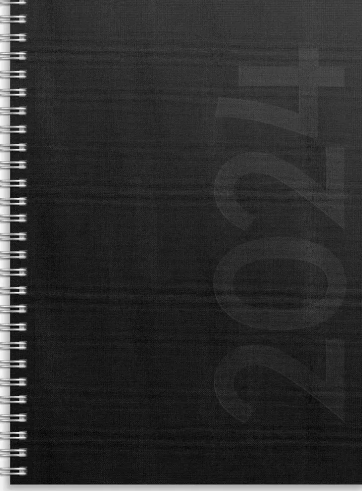 Burde Kalenteri 2024 Business Savanna Musta