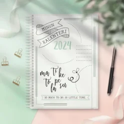 Burde Kalenteri 2024 Scribble Ii A5