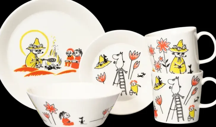 By Arabia Muumi Lautanen Abc Nuuskamuikkunen 19 Cm