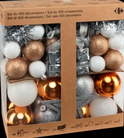 Carrefour Joulupallo 100 Kpl, Kupari