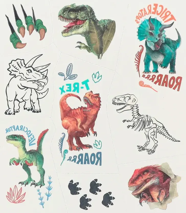 Dino World Tatuoinnit