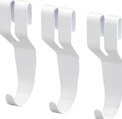 Elfa Classic Hyllykoukku Lankahyllyyn 472410 3Kpl Valkoinen