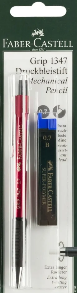 Faber-Castell Lyijytaytekyna 0,7Mm + Lyijyt