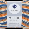 Fazer X Novita Neulelanka 7 Veljesta Karkkiraita Kiss Kiss