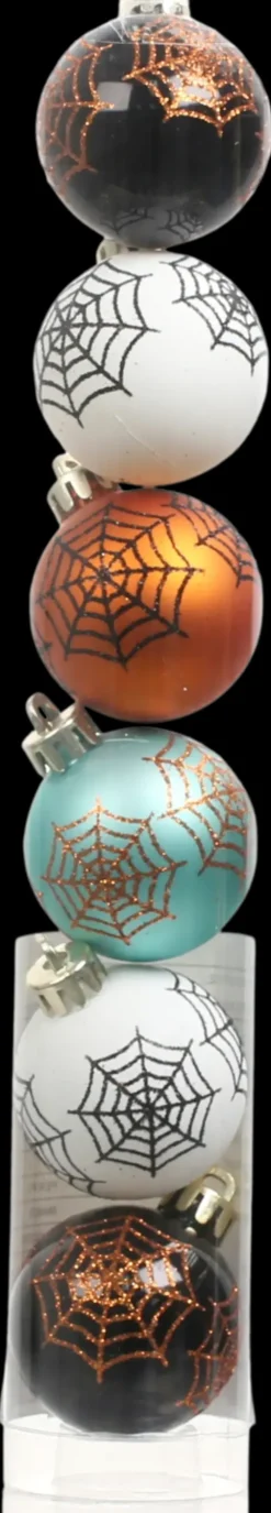 Halloween-Koristepallo Verkko 45 Mm 6 Kpl