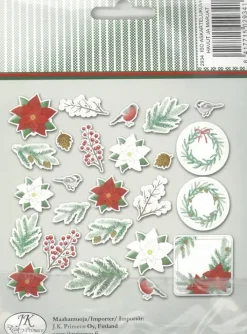 J.K. Primeco Askartelukuvio Iso Havut Ja Marjat 25 Kpl