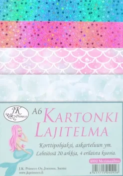 J.K. Primeco Kartonkilajitelma A6 Merimaailma 20Ark