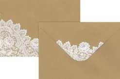 J.K. Primeco Kirjekuori C6 Pitsi Uusioruskea 10Kpl