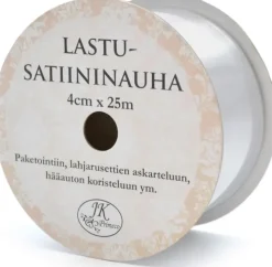 J.K. Primeco Lastusatiininauha Hopea 4Cm X 25M