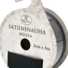 J.K. Primeco Satiininauha 2Cm X 5M Musta