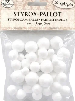 J.K. Primeco Styrox-Pallolajitelma 50 Kpl