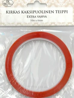 J.K. Primeco Teippi Kirkas Extravahva 10Mx6Mm 2-Puolinen