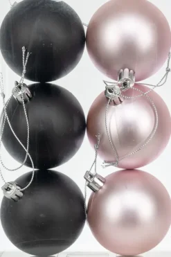 Joulupallo 6 Cm Matta 6 Kpl