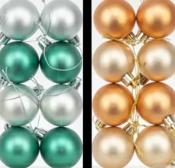 Joulupallo 4 Cm Matta 8 Kpl