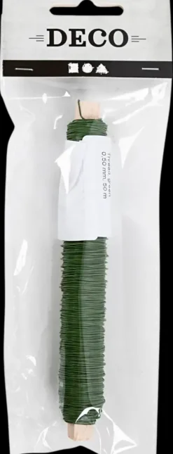 Kukkalanka, Vihrea, Paksuus 0,5 Mm, 50 M/ 1 Rll