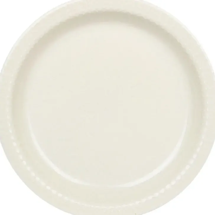 Kultakeramiikka Aito Matala Lautanen Valkoinen 18Cm