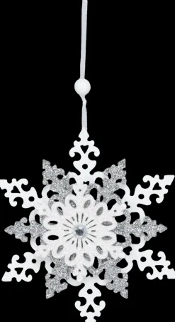 Kuusenkoriste Lumihiutale 12 Cm