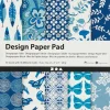 Kuviopaperilehtio, Arkki 15,2X15,2 Cm, 120 G, Sininen, 50Ark