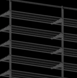 Lanka Ja Muovi Hyllyjarjestelma M1800 16 Hyllya Lm 840