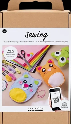 Lasten Askartelupakkaus Ompelu, Nallet