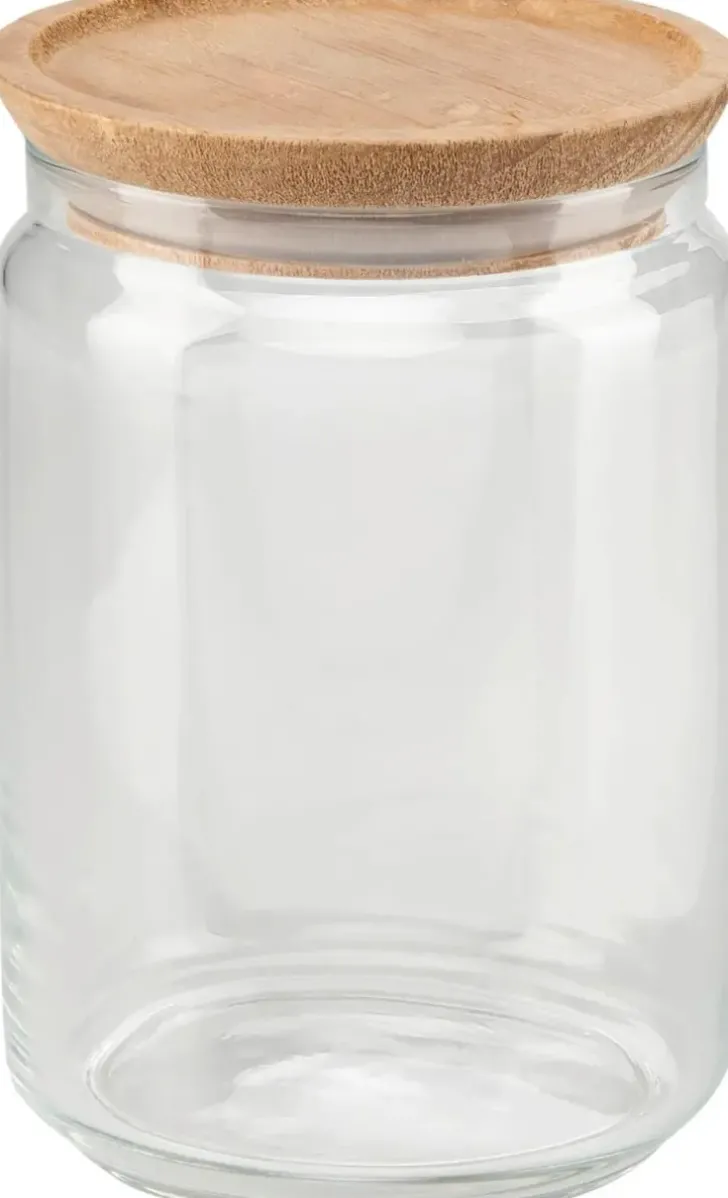 Luminarc Lasipurkki Puukannella 1L