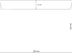 Luontevat Kirjekuoria C5 Valkoinen Tarrasuljenta 25Kpl
