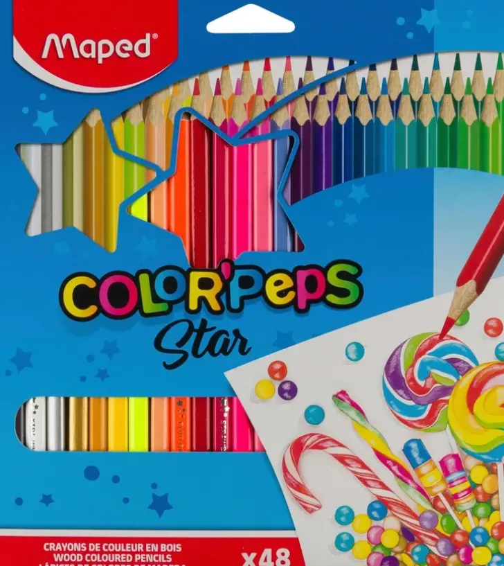 Maped Puuvarit 48Kpl