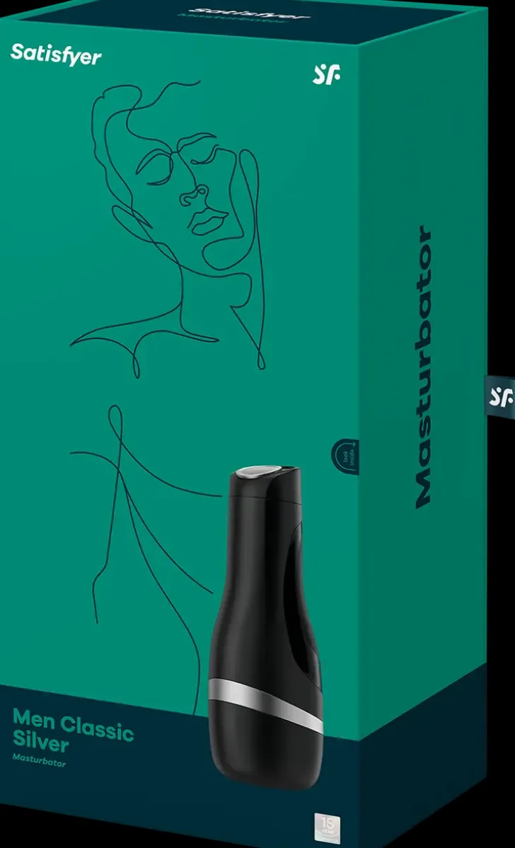 Men Classic Hopea Masturbaattori