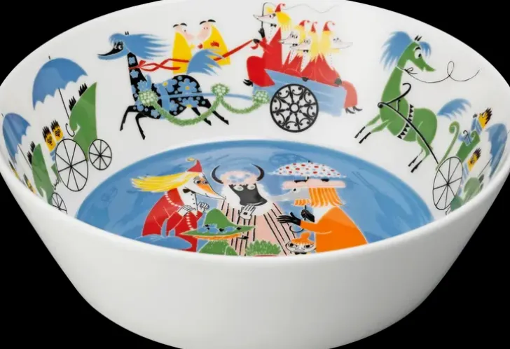 Moomin Arabia Muumi Tarjoilukulho Ystavyys 23 Cm
