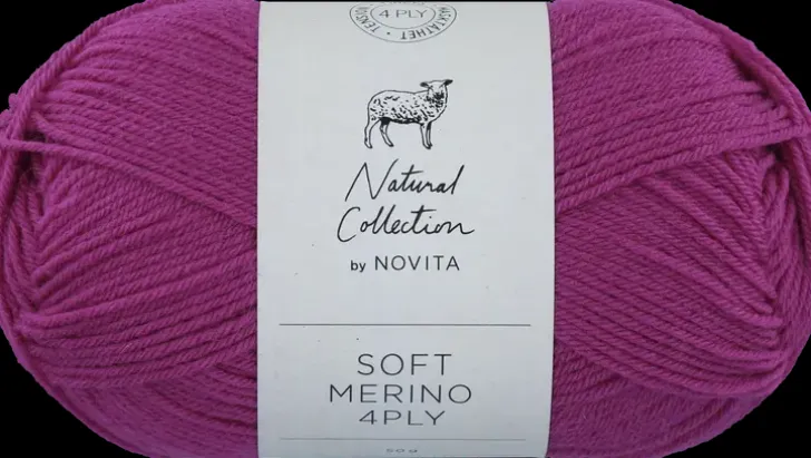 Novita Lanka Soft Merino 4 Ply 50 G Neilikka 780