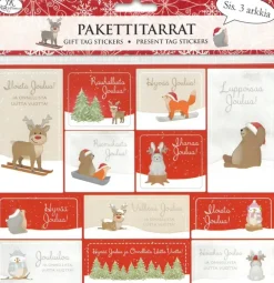 Pakettitarra Jouluhahmot 3Ark/Pkt