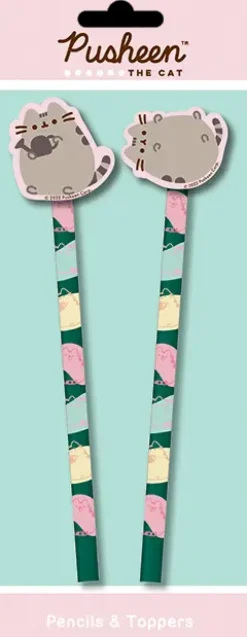 Pusheen Topperlyijykynat 2 Kpl/Pkt