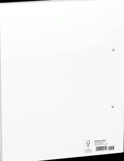 Quattro Color Rengaskansio A4 Valkoinen