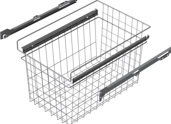 Rullakiskokori Lm611 Hopeanharmaa (L366-370, S500, K320 Mm)