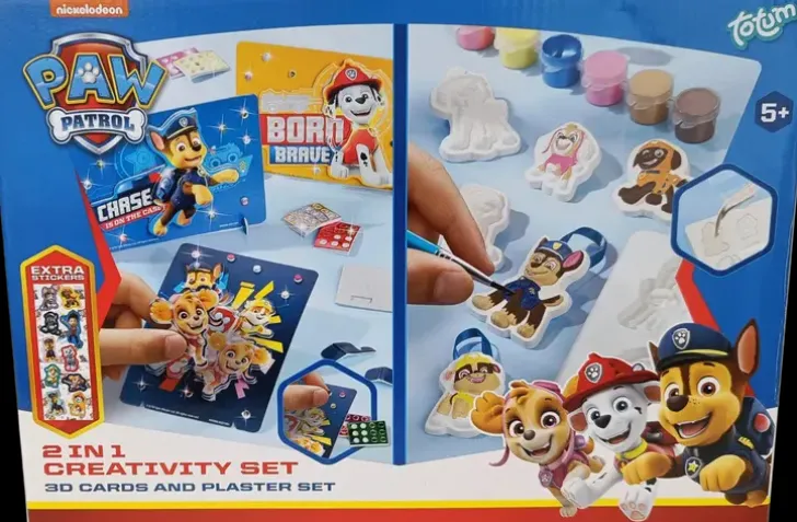 Ryhma Hau 2In1 Creativity Set - 3D Askartelukortti-/Kipsiaskartelusetti