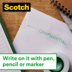 Scotch® Magic Invisible -Teippi, 19 Mm X 15 M + Kateen Sopiva Katkaisulaite