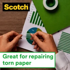 Scotch® Magic Invisible -Teippi, 19 Mm X 15 M + Kateen Sopiva Katkaisulaite