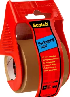 Scotch-Pakkausteippi Kasitelineessa, Ruskea, 1 Rulla, 48 Mm X 20 M