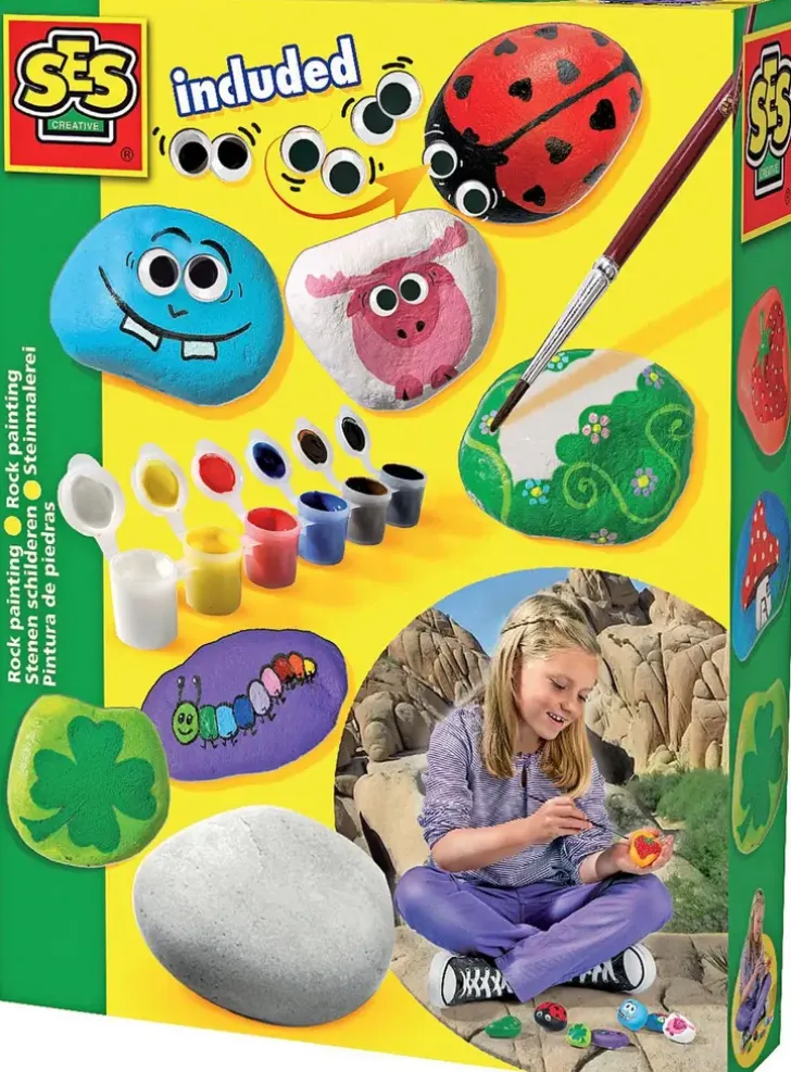 Ses Creative Kivien Maalaus Setti