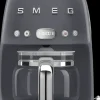 Smeg Kahvinkeitin Dcf02Greu 1,4 Litraa, Harmaa