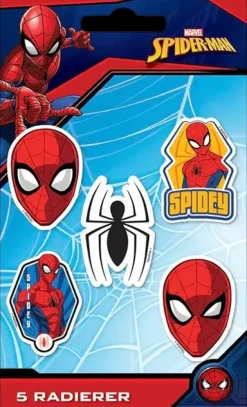 Spider-Man Pyyhekumit 4Kpl