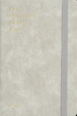 Taskukalenteri A6 Harmaa