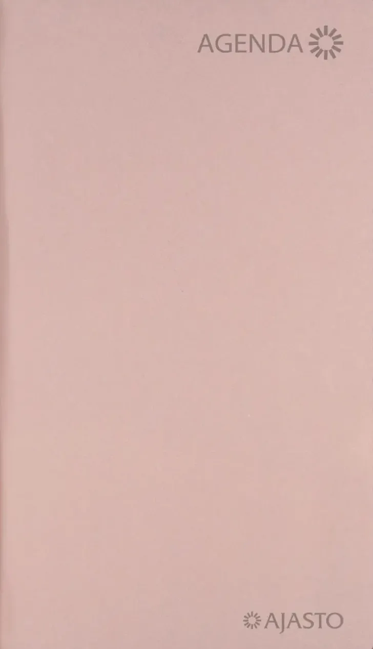 Taskukalenteri Agenda, Ruusukulta