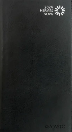 Taskukalenteri Hermes Nova, Musta