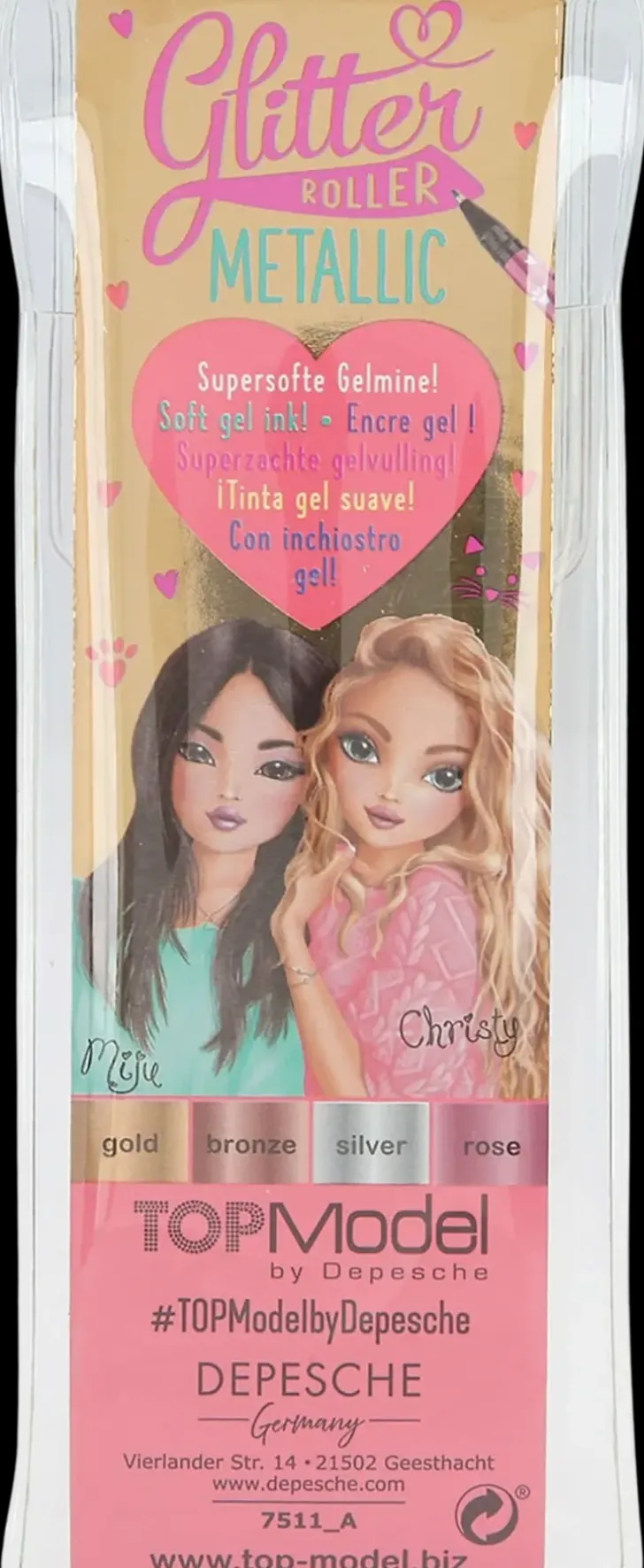 Topmodel Metalligeelikynat